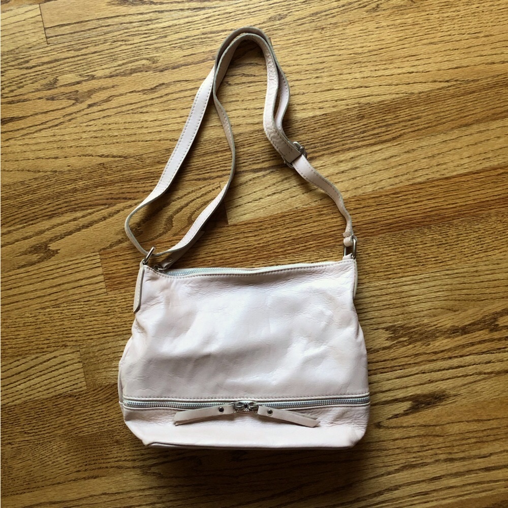Renata Corsi Soft Pink Leather Bag